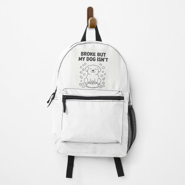 Item preview, Broke But My Dog Isn't Tote Bag | Funny Dog Owner Gift | Dog Mum Bag UK | Dog Dad Gift | Canvas Shopping Bag designed and sold by Exclusive-Marma.
