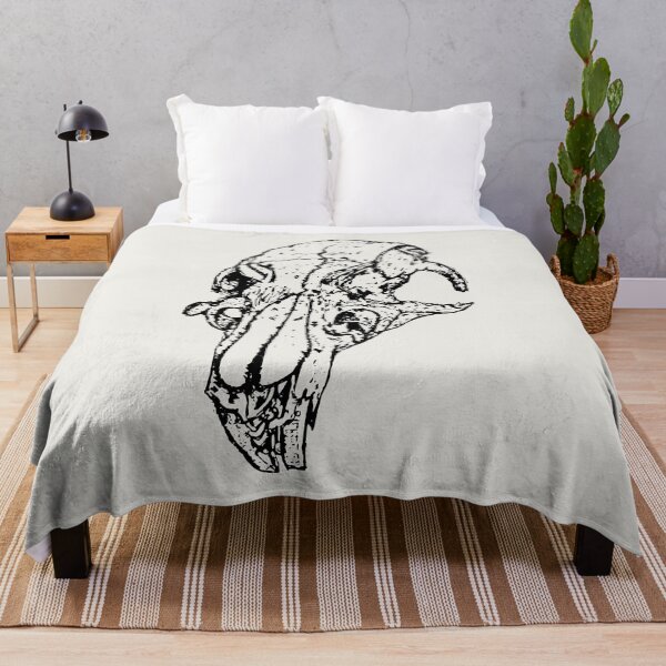 Item preview, Rat Skull - (#F0EEE9) designed and sold by The Stippler Process.