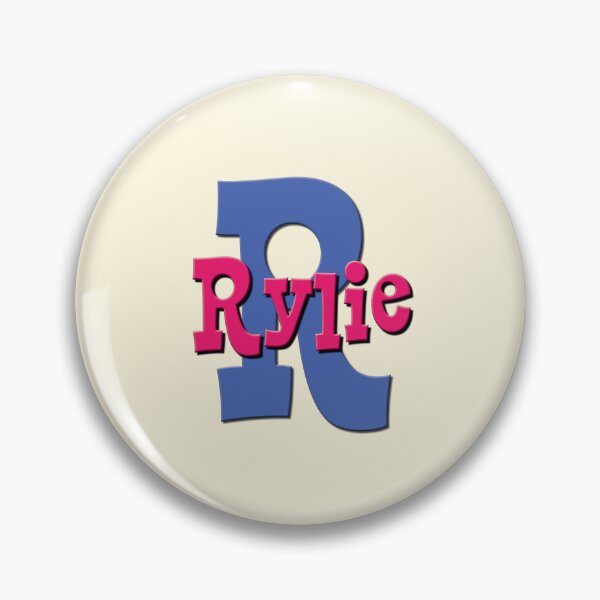 Item preview, R is for Rylie, Girl’s and Woman's Name and Initial  designed and sold by CharlottePlaceArt.