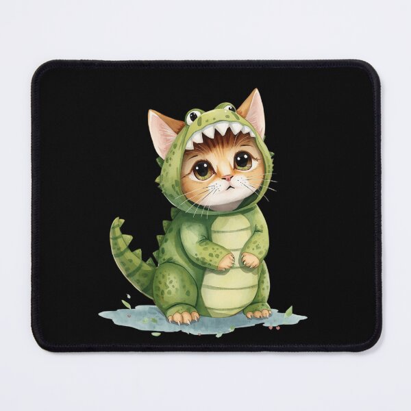 Item preview, Cute little crocodile cat in kawaii style designed and sold by uunaa.