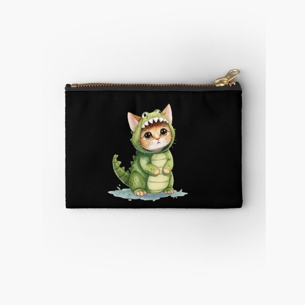 Item preview, Cute little crocodile cat in kawaii style designed and sold by uunaa.