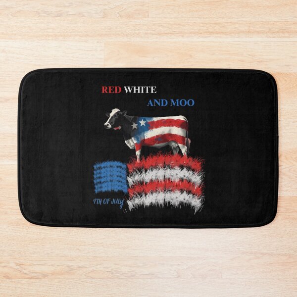 Item preview, Red White And MOO 4th of July Independence Day Cow designed and sold by AleksandraJac05.