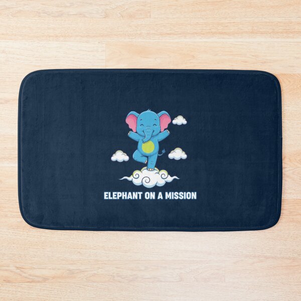 Item preview, Baby Elephant Tree Pose Yoga Mission Design designed and sold by WellspringXflow.