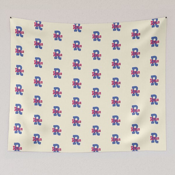 Item preview, R is for Ryan, Girl’s and Woman's Name and Initial  designed and sold by CharlottePlaceArt.