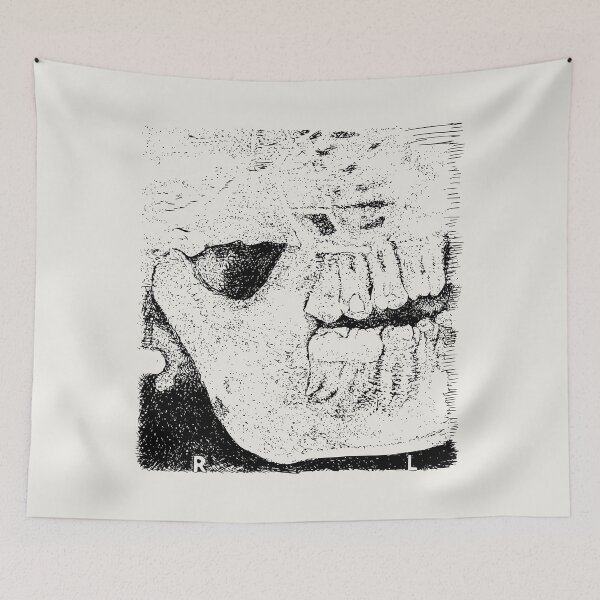 Item preview, Sweet Tooth X-Ray - (#F0EEE9) designed and sold by The Stippler Process.