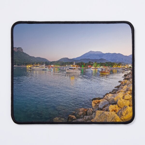 Item preview, Moonlight beach in Kemer at dusk designed and sold by psychoshadow.