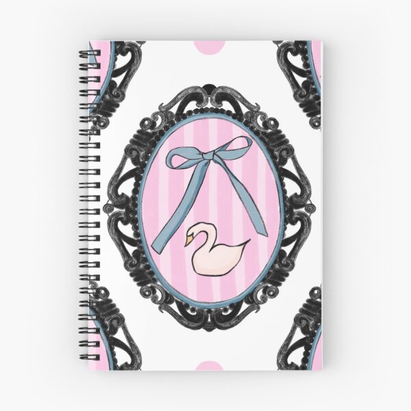 Item preview, My Gothic Romance – Victorian Cameo Bow Pattern in Pink Black and Crimson designed and sold by VirtuallyCreativ .