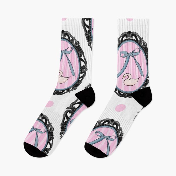 Item preview, My Gothic Romance – Victorian Cameo Bow Pattern in Pink Black and Crimson designed and sold by VirtuallyCreativ .