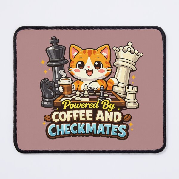 Item preview, Cute Funny Chess Cat International Chess Day Gift For Chess Players And Cat Lovers designed and sold by Im-Ara.