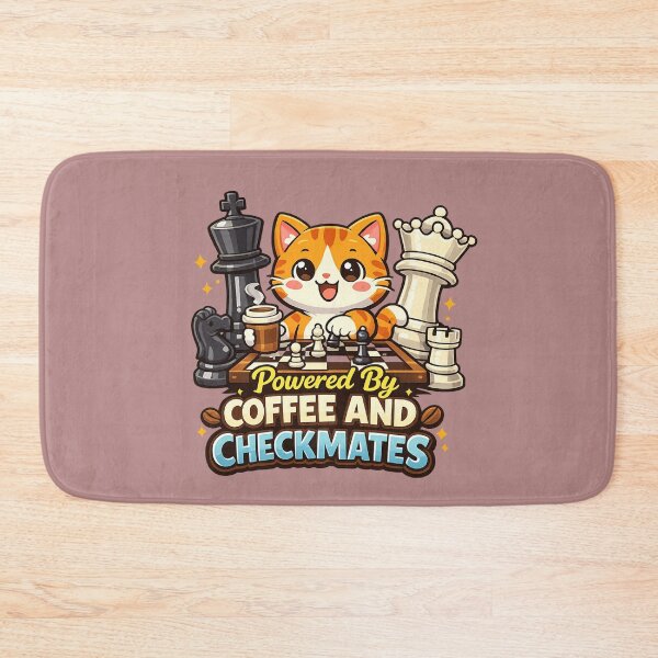 Item preview, Cute Funny Chess Cat International Chess Day Gift For Chess Players And Cat Lovers designed and sold by Im-Ara.