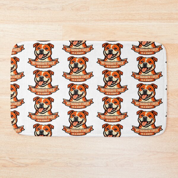 Item preview, My Favourite Child Is A Staffy  designed and sold by BestFriendTees.