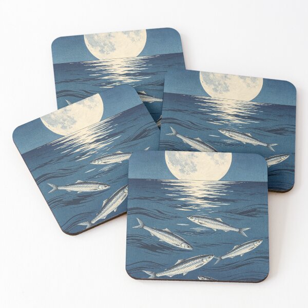 Item preview, Sardines Under Summer Moon designed and sold by synthoso.