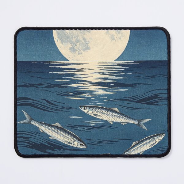 Item preview, Sardines Under Summer Moon designed and sold by synthoso.