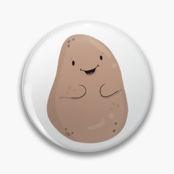 Item preview, Potato cute funny smiley tater designed and sold by Crystalseahorse.