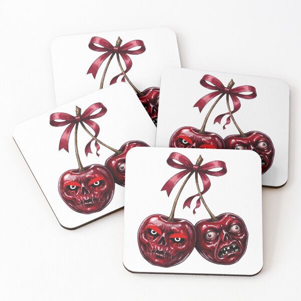 Item preview, Creepy Coquette Halloween Cherries designed and sold by VibranPalette.
