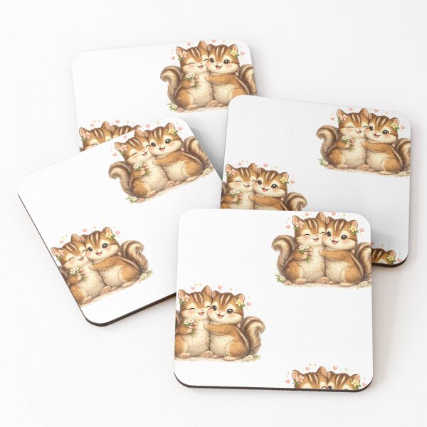Item preview, Two chip munks designed and sold by Jyoti  Rajput.