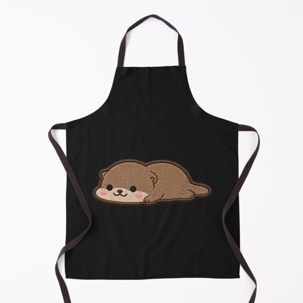 Item preview, Cute Otter Blob Embroidery Patch designed and sold by ColorSplash123.