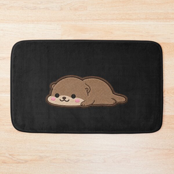 Item preview, Cute Otter Blob Embroidery Patch designed and sold by ColorSplash123.