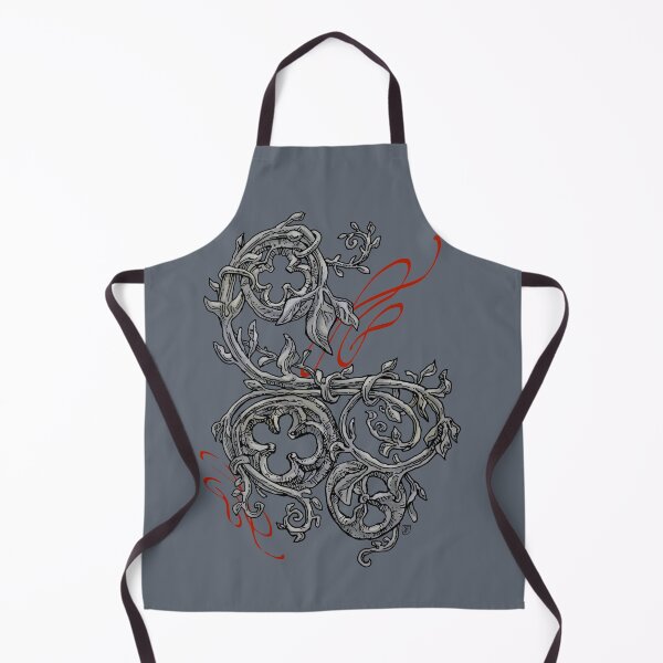 Item preview, Colorful Gothic Floral Ornament Illustration - Vibrant Dark Art Design designed and sold by JustasVebra.