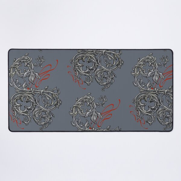 Item preview, Colorful Gothic Floral Ornament Illustration - Vibrant Dark Art Design designed and sold by JustasVebra.