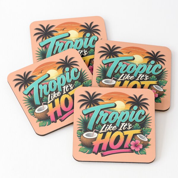 Item preview, Tropic Like It’s HOT – Bold Tropical Summer Design designed and sold by ABLAT-CREATIONS.