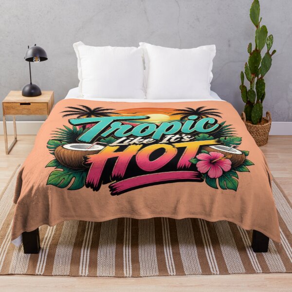 Item preview, Tropic Like It’s HOT – Bold Tropical Summer Design designed and sold by ABLAT_CREATIONS.