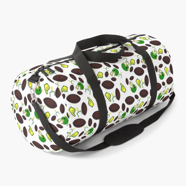 Item preview, Football seamless pattern green and yellow designed and sold by SeamlessArtists.