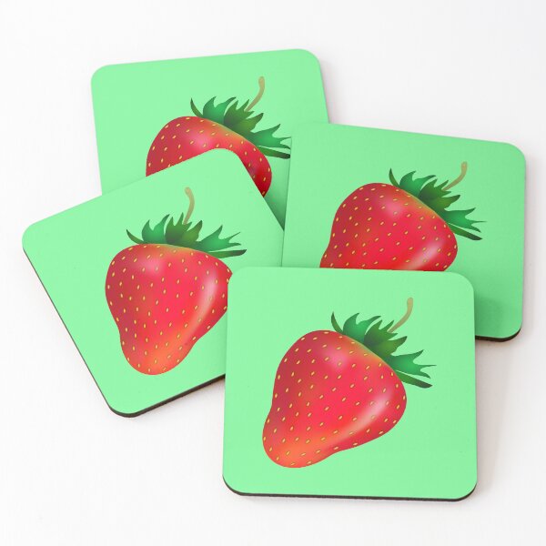 Item preview, Vibrant Red Strawberry - Sweet Summer Fruit Graphic designed and sold by Caterina@.