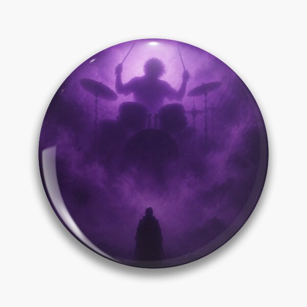 Item preview, Mystical Drummer in the Clouds – Surreal Fantasy Silhouette Art designed and sold by Hookesmode.