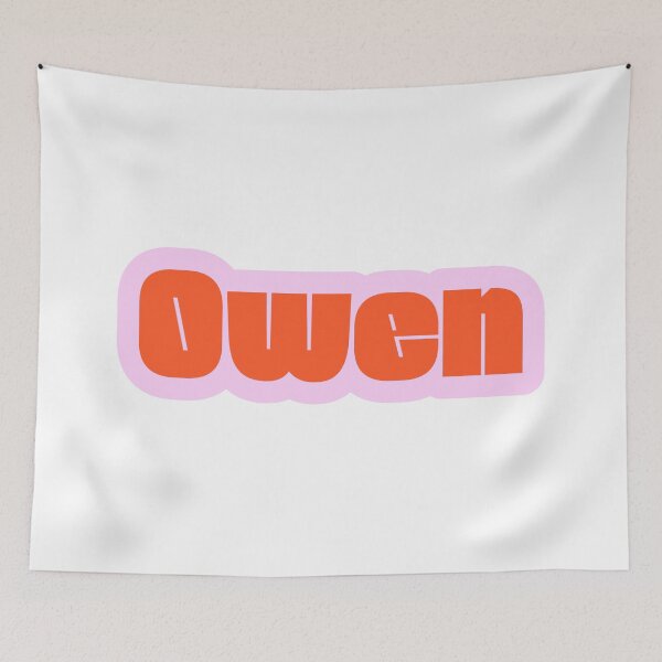 Item preview, Owen text designed and sold by Sticktle.