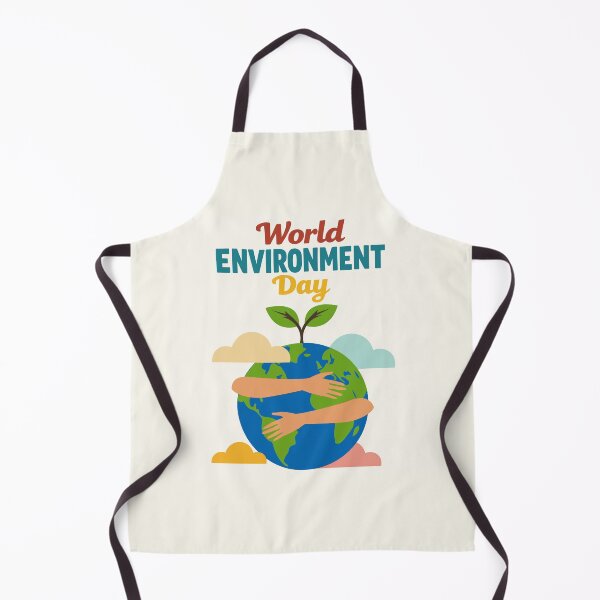 Item preview, World Environment Day Earth Hug with Plant Growth Vector designed and sold by AtonuHaque.