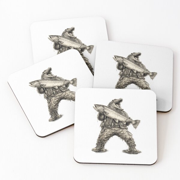 Item preview, Gator Fishing Warrior designed and sold by afr-saad.