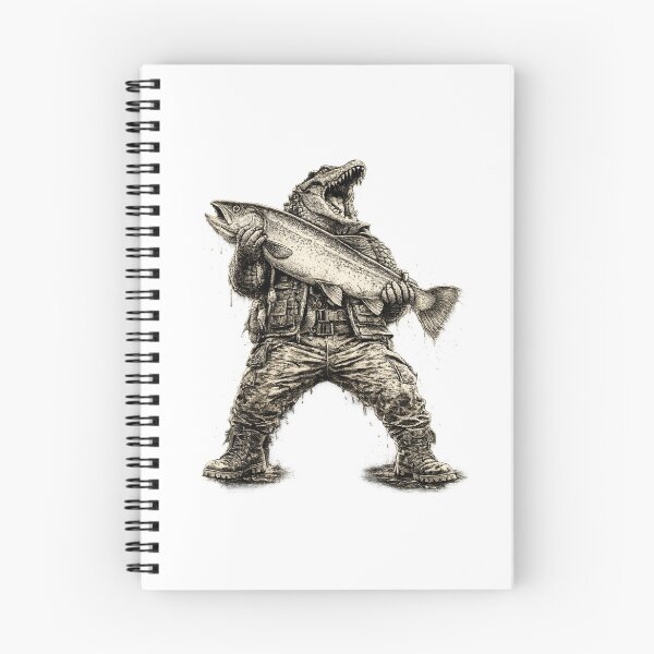 Item preview, Gator Fishing Warrior designed and sold by afr-saad.
