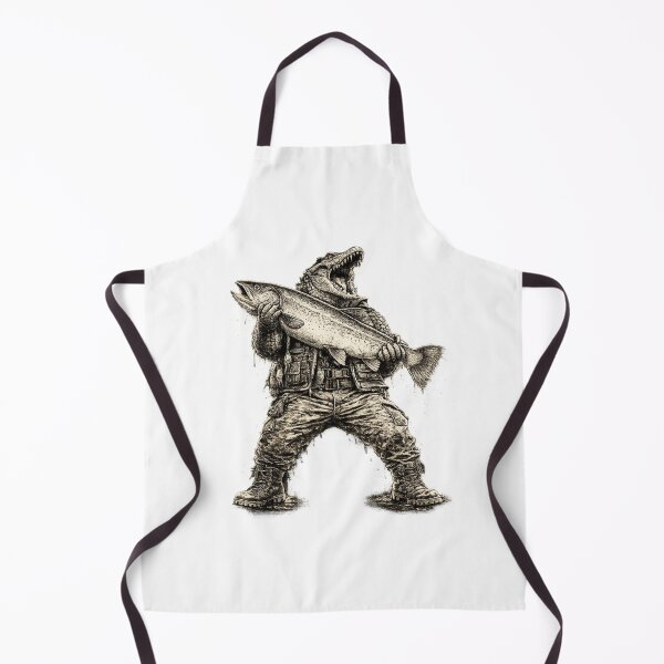 Item preview, Gator Fishing Warrior designed and sold by afr-saad.