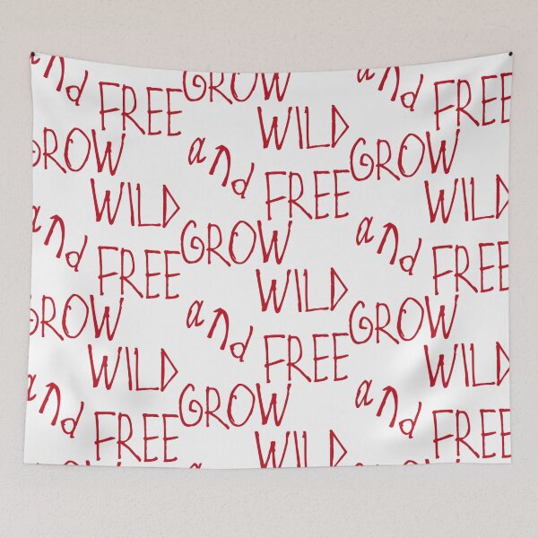 Item preview, Grow Wild and Free designed and sold by kinpirks.