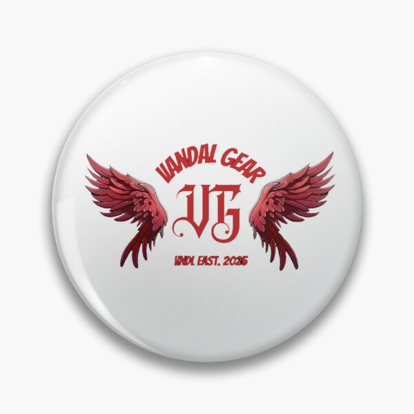 Item preview, Vandal Gear Official Brand Logo Gothic Wings Streetwear designed and sold by VNDL Gear.