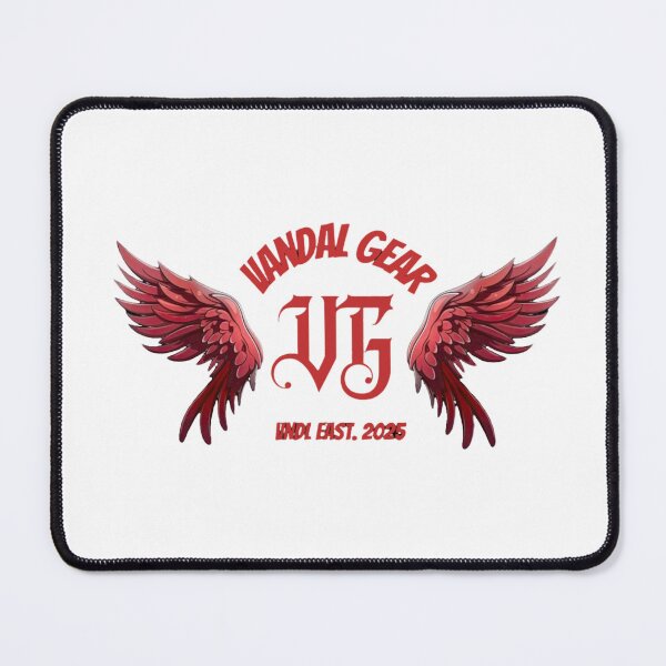 Item preview, Vandal Gear Official Brand Logo Gothic Wings Streetwear designed and sold by VNDL Gear.