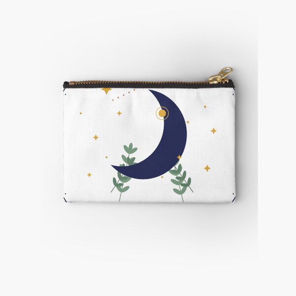 Item preview, Celestial Crescent Moon & Botanicals designed and sold by mac2018.