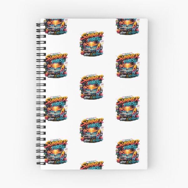 Item preview, Summer Vibes Retro Beach designed and sold by AchraffPrint.