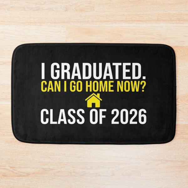 Item preview, Retro Can I Go Home Now, Class of 2026 Funny Graduation  designed and sold by lorenzoha.