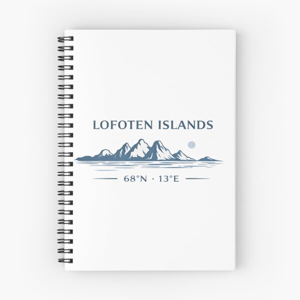 Item preview, Lofoten Islands Coordinates 1 designed and sold by ChicClicker.