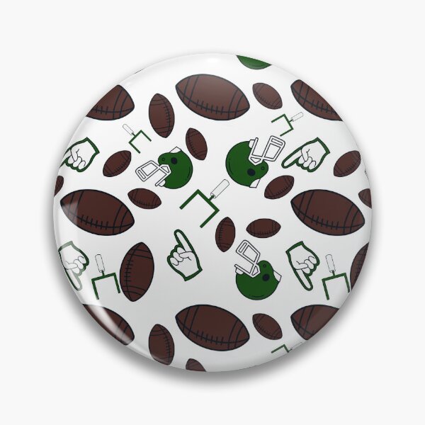 Item preview, Football seamless pattern green and white designed and sold by SeamlessArtists.