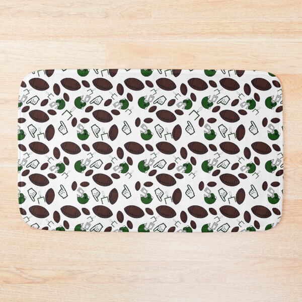 Item preview, Football seamless pattern green and white designed and sold by SeamlessArtists.
