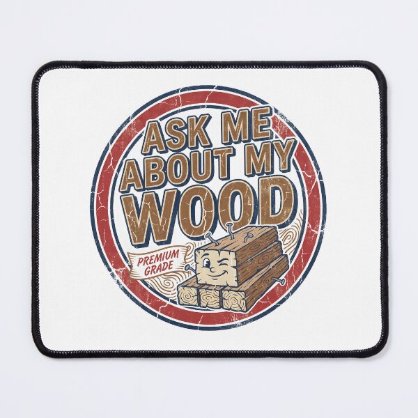 Item preview, Ask Me About My Wood designed and sold by StudioKuchiran.
