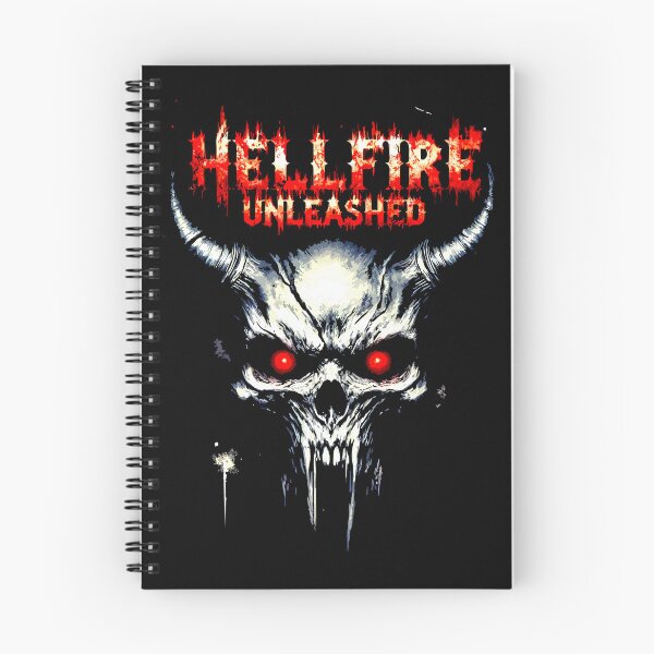 Item preview, Hellfire Unleashed Demon Skull Gothic Graphic Tee designed and sold by VikArtStudio.