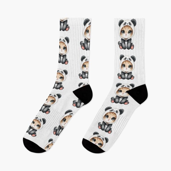 Item preview, Cute little panda cat in kawaii style designed and sold by uunaa.