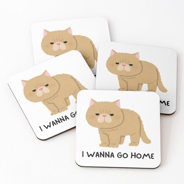 Item preview, I Wanna Go Home Cat Design designed and sold by CarefulCreation.