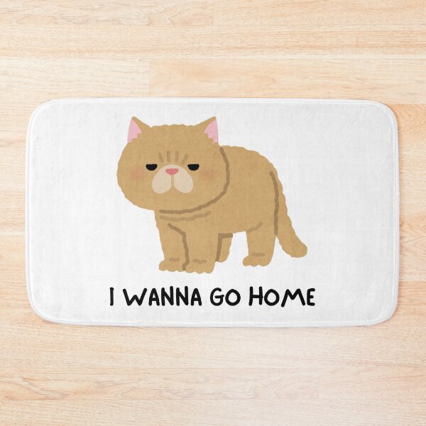 Item preview, I Wanna Go Home Cat Design designed and sold by CarefulCreation.