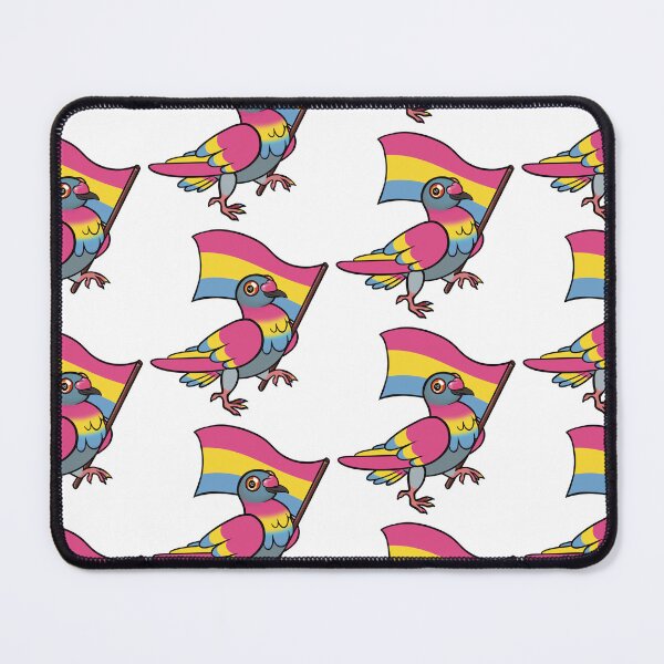 Item preview, Pansexual pigeon pride designed and sold by LeifrogDesigns.