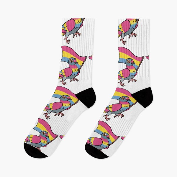 Item preview, Pansexual pigeon pride designed and sold by LeifrogDesigns.